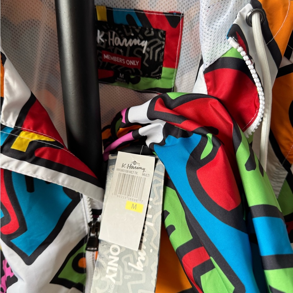 Members Only Multicolor Graphic Jacket - Picture 2 of 3